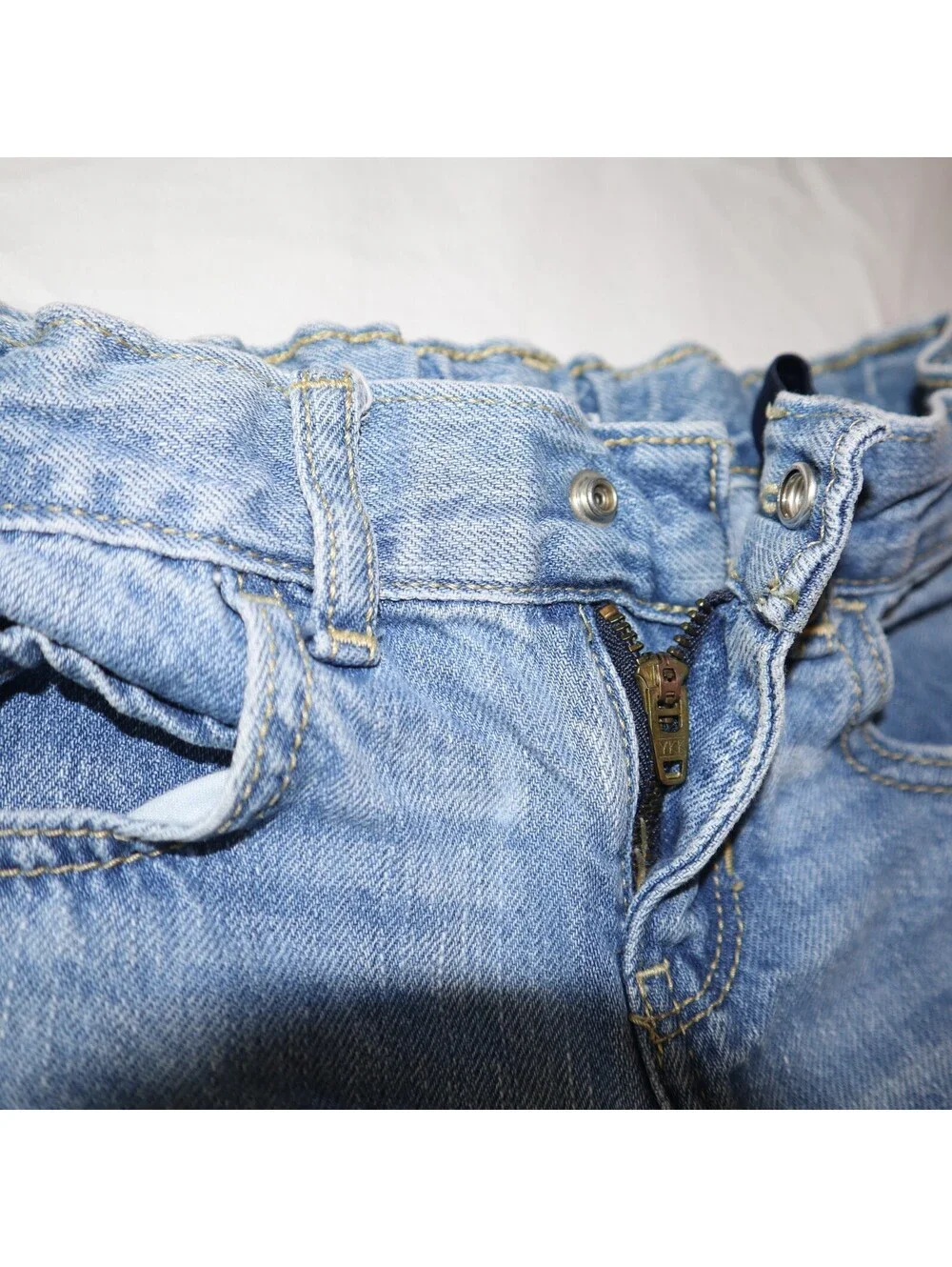 The Children's Place Boys Denim Shorts Size 5 Light Blue